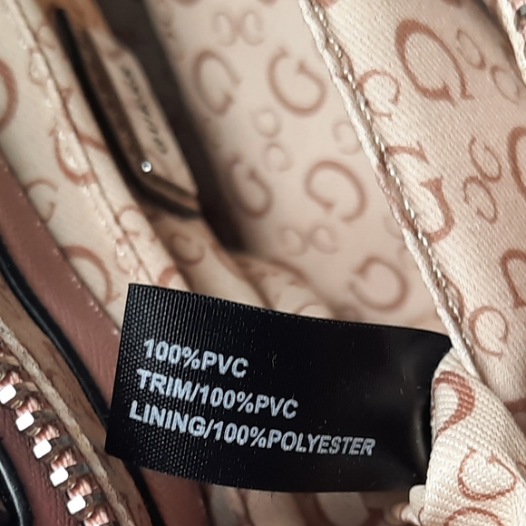 GUESS Purse Rose Multi Meera Hand Bag Flower Bag Beige Pink - Picture 10 of 14